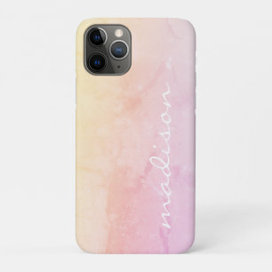Capa Para iPhone 11 Pro Rose Ombre Glam