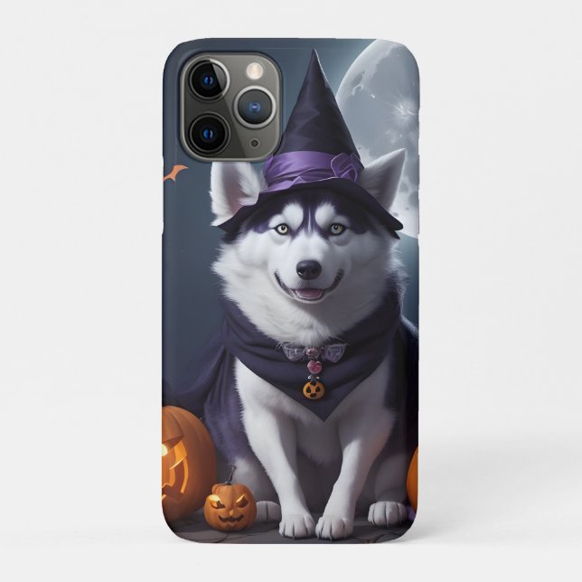 Capa Para iPhone 11 Pro Rouco Cão Aventura Aventura Moonlit Magic Spooky (Verso)