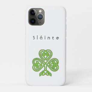 Capa Para iPhone 11 Pro Rua Céltica Design Shamrock.