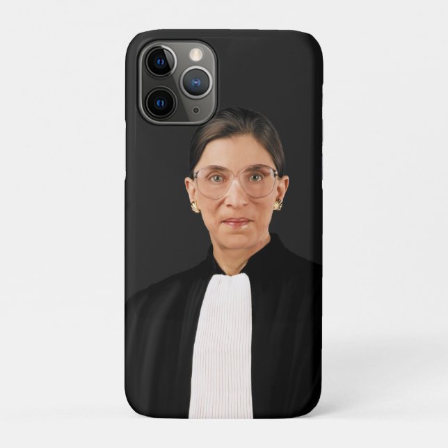 Capa Para iPhone 11 Pro Ruth Bader Ginsburg (Verso)