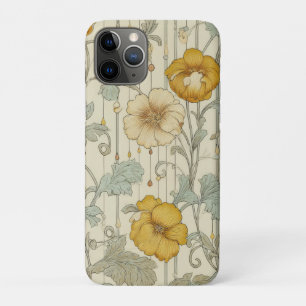 Capa Para iPhone 11 Pro Sage Green - Padrão sem costura