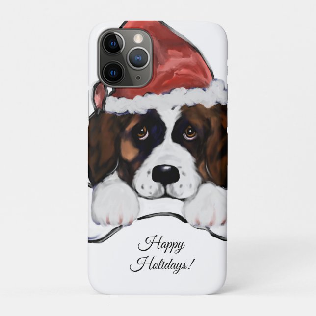Capa Para iPhone 11 Pro Saint Bernard  (Verso)