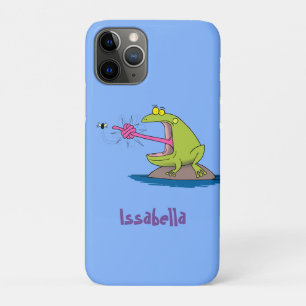 Capa Para iPhone 11 Pro sapo engraçado e desenho animado