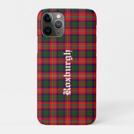 Capa Para iPhone 11 Pro Scotland Roxburgh District Tartan Personalizado