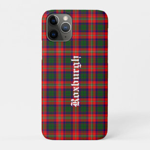 Capa Para iPhone 11 Pro Scotland Roxburgh District Tartan Personalizado