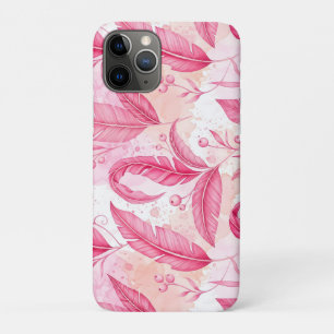 Capa Para iPhone 11 Pro selva rosa