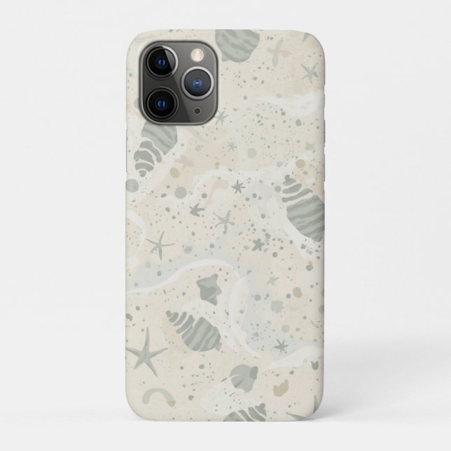 Capa Para iPhone 11 Pro Serene Coastal Tidepool (Verso)