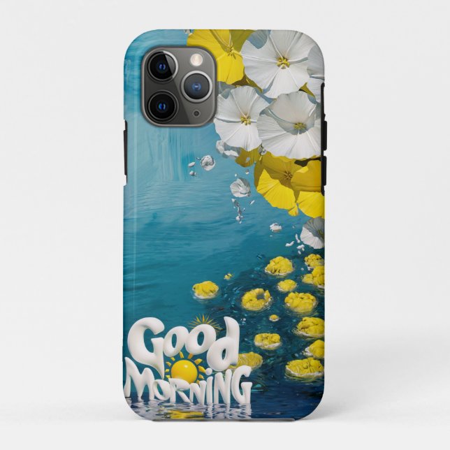 Capa Para iPhone 11 Pro Serene Ukiyo-e (Verso)