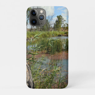 Capa Para iPhone 11 Pro Serenidade Silenciosa: Um Sapo Verde sobre Leitura