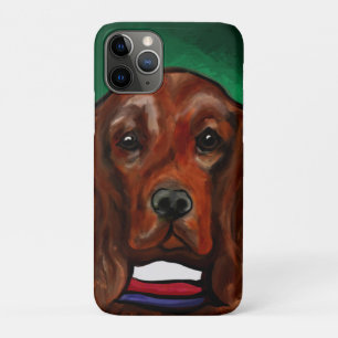 Capa Para iPhone 11 Pro Setter Irlandês Vermelho