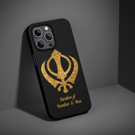 Capa Para iPhone 11 Pro Sikh Khanda "Sem medo e livre"