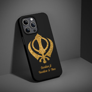 Capa Para iPhone 11 Pro Sikh Khanda "Sem medo e livre"