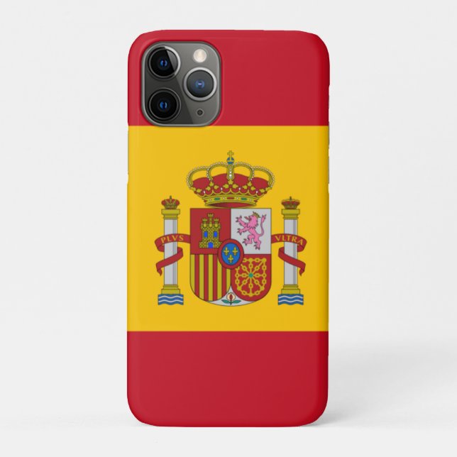 Capa Para iPhone 11 Pro sinalizador de espanha (Verso)