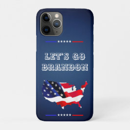 Capa Para iPhone 11 Pro Sinalizador Patriótico do VAMOS Personalizado GO B
