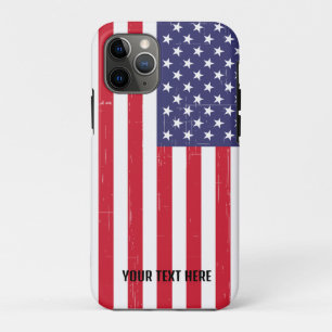Capa Para iPhone 11 Pro Sinalizador Personalizado Trendy USA