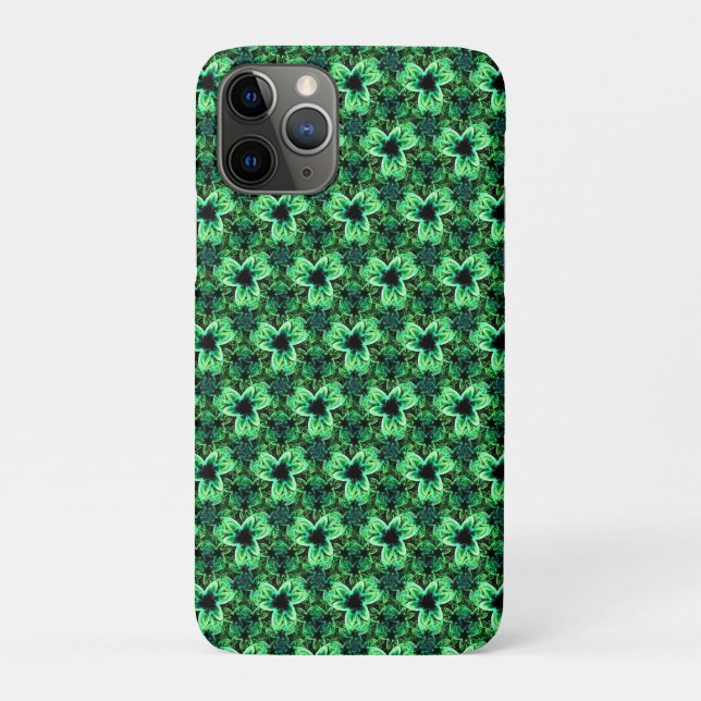 Capa Para iPhone 11 Pro Sinfonia em verde (Verso)