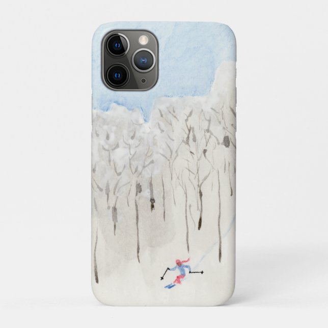 Capa Para iPhone 11 Pro Skier de Países Baixos (Verso)