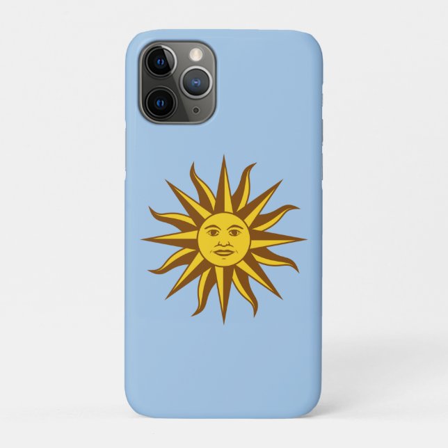 Capa Para iPhone 11 Pro Sol de Mayo - URUGUAY (Verso)