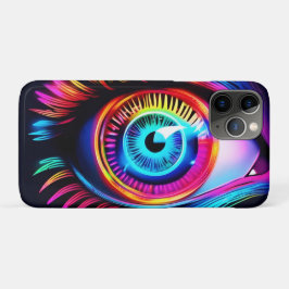 Capa Para iPhone 11 Pro Sonho do Olho de Neon