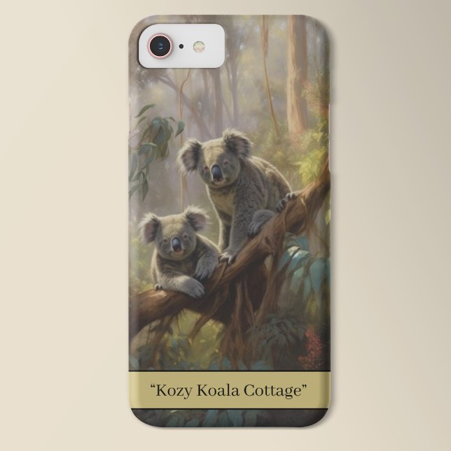 Capa Para iPhone 11 Pro Sonhos de Floresta Koala, personalizados (Criador carregado)