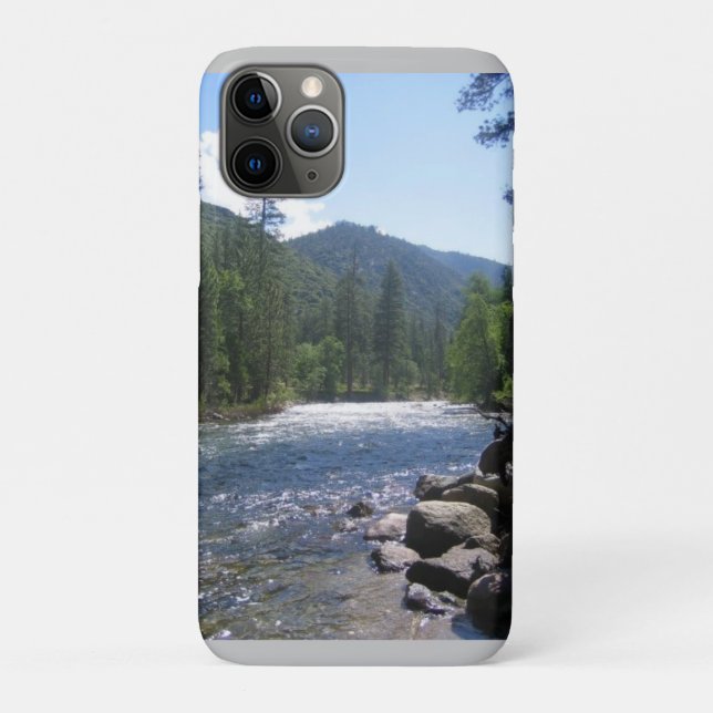 Capa Para iPhone 11 Pro South Fork Kings River, King's Canyon, CA (Verso)