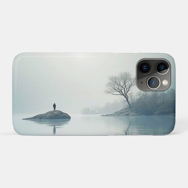 Capa Para iPhone 11 Pro Sozinho na Design de Mist (Verso (horizontal))