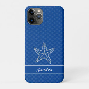 Capa Para iPhone 11 Pro Starfish Branco Brilhante Personalizado