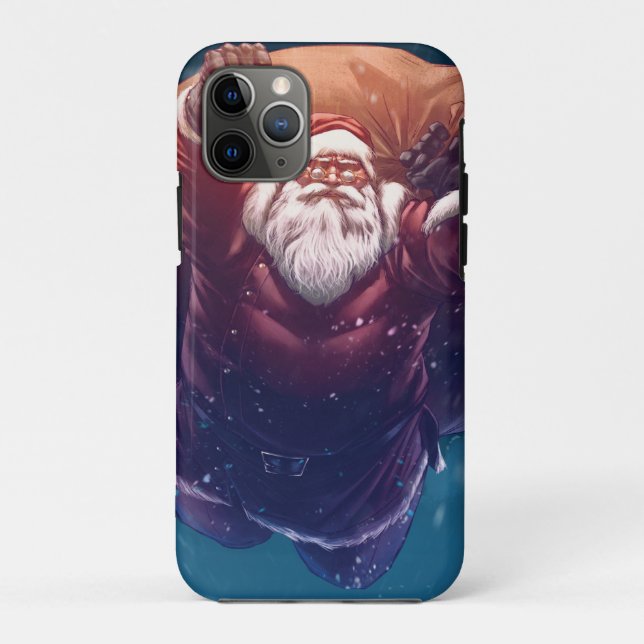 Capa Para iPhone 11 Pro Super Papais noeis (Verso)