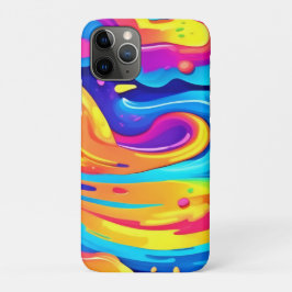 Capa Para iPhone 11 Pro Suportes de tinta cósmica
