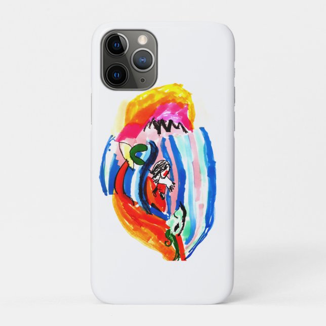 Capa Para iPhone 11 Pro Surfe até o verão  (Verso)