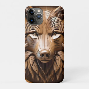 Capa Para iPhone 11 Pro Sylvan Sentinel: O Impressão do Lobo Majestoso da