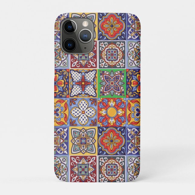 Capa Para iPhone 11 Pro Talavera Design-1 iPhone / iPad (Verso)