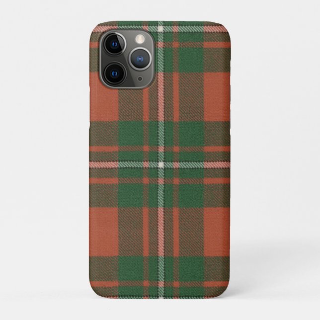 Capa Para iPhone 11 Pro Tartan McGregor (Verso)