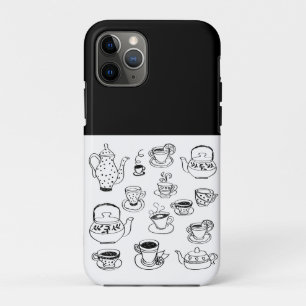 Capa Para iPhone 11 Pro tendência moda feminina de outono rainha da moda b