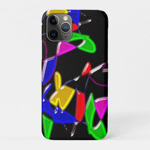 Capa Para iPhone 11 Pro Textura de arte moderna