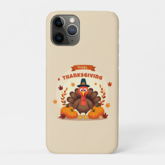 Capa Para iPhone 11 Pro Thanksgiving large chicken