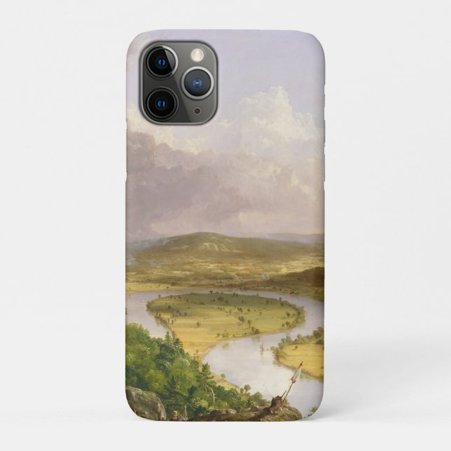 Capa Para iPhone 11 Pro Thomas Cole O Oxbow Rio Connecticut (Verso)