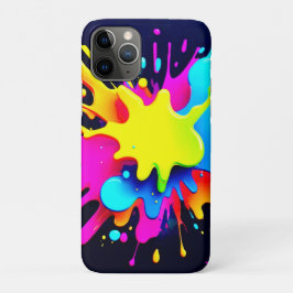Capa Para iPhone 11 Pro Tinta vibrante - Abstrato