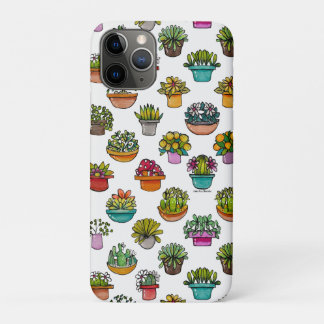 Capa Para iPhone 11 Pro Tinte Plantas Em Vasos