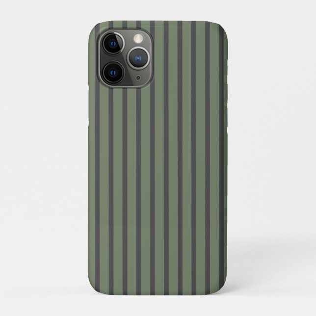 Capa Para iPhone 11 Pro Tique Verde Oleícola Moderno (Verso)