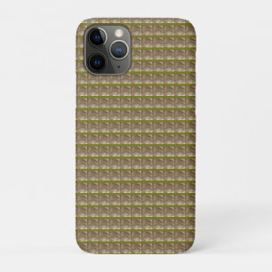 Capa Para iPhone 11 Pro Toalha de Praia Geométrica de Padrão Abstrato