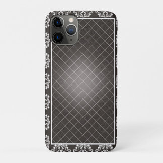 Capa Para iPhone 11 Pro Toalha de praia monocromática Elegante
