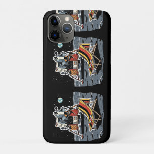 Capa Para iPhone 11 Pro Toalha engraçada alemã 