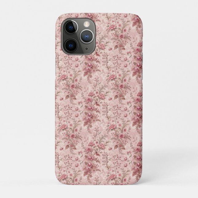 Capa Para iPhone 11 Pro Toile Francesa Pastel (Verso)