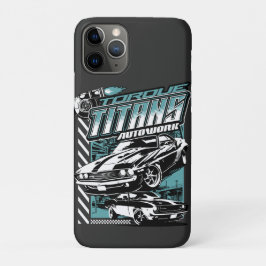 CAPA PARA iPhone 11 PRO TORQUE TITANS AUTOWORKS - USA LEGEND CARROS