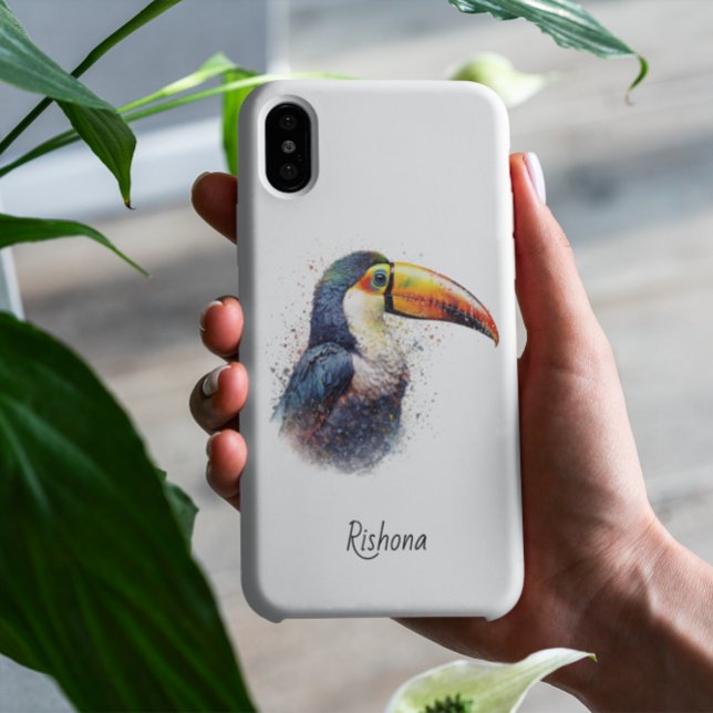 Capa Para iPhone 11 Pro Toucan Tropical Esplendor, personalizado (Criador carregado)