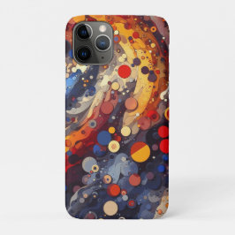 Capa Para iPhone 11 Pro Trabalho de arte 35 - Um padrão Abstrato