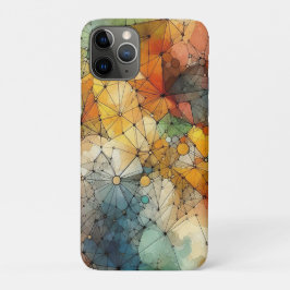 Capa Para iPhone 11 Pro Trabalho de arte A1 - Um padrão Abstrato