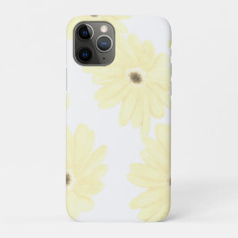 Capa Para iPhone 11 Pro Tranquil Morning Yellow Flowers 