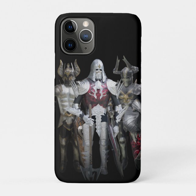 Capa Para iPhone 11 Pro Três cavaleiros (Verso)